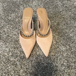 Zara Heels with Studded Embellishments